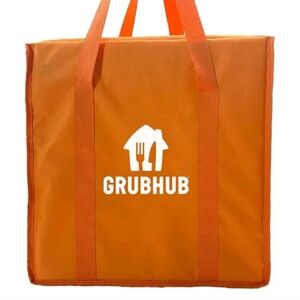 X-LG Grubhub Cooler Hot Food Tote Delivery Bag  Perfect for Pizza